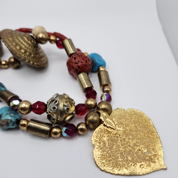 Tribal, World Market, Statement Necklace!  ABSOLUTELY STUNNING! - Picture 6 of 7